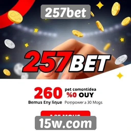 Promoções e bônus disponíveis na 257bet